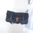 Proenza Schouler PS1 Pochette Blue Leather Small Clutch Bag