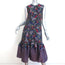 Erdem Sleeveless Midi Dress Maelee Floral Jacquard Size US 6