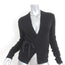 Isabel Marant Etoile Wrap Cardigan Sweater Black Alpaca-Blend Size 38