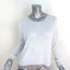 Rag & Bone Split-Back Pullover Sweater Arianna White Open Knit Size Small NEW