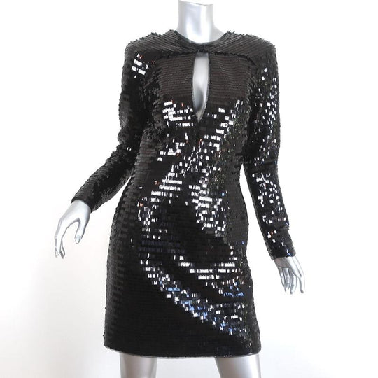 Claudie Pierlot Mini Dress Reset Black Lace Size 38 – Celebrity Owned