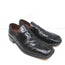 Gucci Square Toe Loafers Black Leather Size 43.5 E
