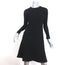 Ralph Lauren Collection Long Sleeve Dress Black Silk-Blend Size 2