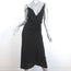 Vintage Vicky Tiel for Giorgio Beverly Hills Wrap Dress Black Jersey Size Medium