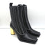 Proenza Schouler Gold Heel Chelsea Boots Black Leather Size 36.5 NEW