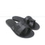 Ancient Greek Sandals Desmos Slides Black Leather Size 38