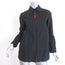 Prada Linea Rossa Collared Zip-Up Jacket Black Gore-Tex Size 40