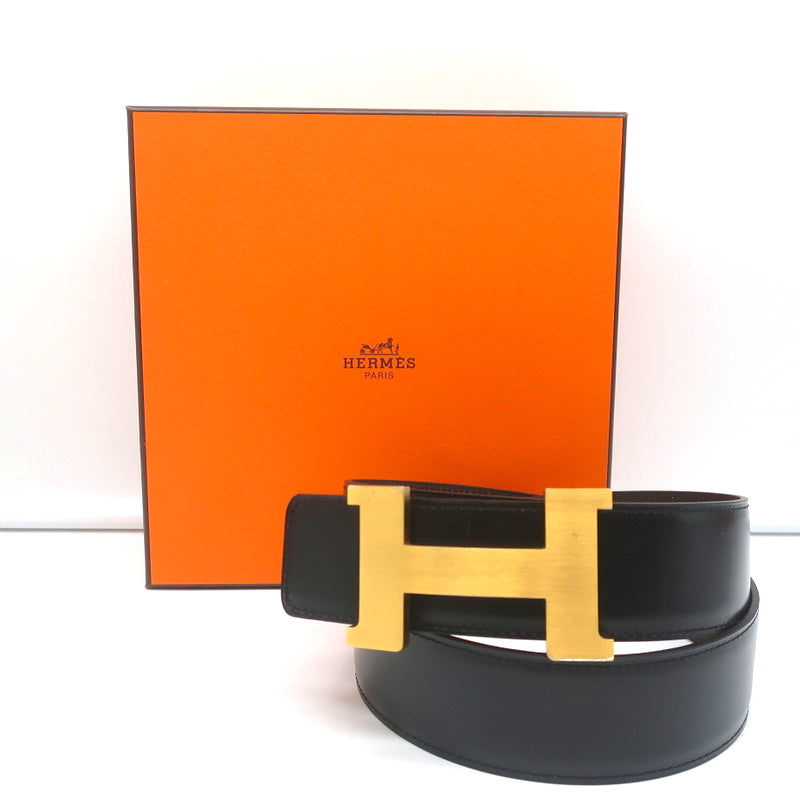 hermes belt black and gold