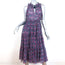 Ulla Johnson Sleeveless Midi Dress Maeve Navy/Pink Floral Print Silk Size 6 NEW