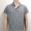 Rag & Bone Classic Polo Shirt Heather Gray Size Medium Short Sleeve