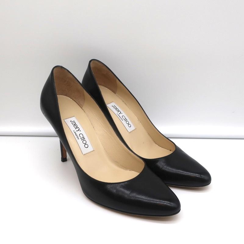 Chanel CC Tan & Black Leather Slingback Heels (US 8 / IT 38.5