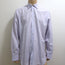 Kiton Button Down Shirt Light Purple Striped Size 42 - 16 1/2