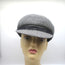 Maison Michel New Abby Hat White/Black Houndstooth Wool-Cashmere Size Medium