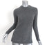 Rag & Bone Cashmere Sweater Alexis Gray Ribbed Knit Size Extra Extra Small