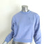 McQ Alexander McQueen Icon 0 Sweatshirt Blue Size Medium Cropped Pullover