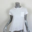 Sacai Bandana Print Pleated Back T-Shirt White Size 1 Short Sleeve Top