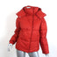 J.Crew Flurry Hooded Puffer Jacket Spiced Cayenne PrimaLoft Size Small NEW