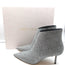 Jimmy Choo Marinda 65 Ankle Boots Silver Glitter Prince of Stars Size 37 NEW