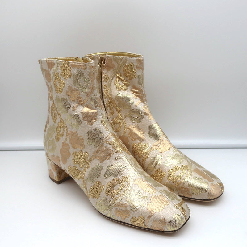 Louis Vuitton Brown Monogram Canvas and Leather Booties Size 38 Louis  Vuitton | The Luxury Closet