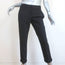 Brunello Cucinelli Monili-Trim Cuffed Pants Black Stretch Wool Size US 4