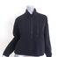 James Perse Yosemite Polar Fleece Sweatshirt Black Size 2 Half-Zip Pullover