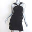 Fendi Tiered Mini Dress Black Silk Size 38 Sleeveless LBD